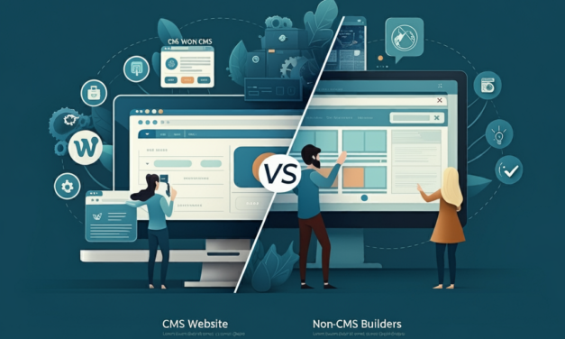 CMS vs Non-CMS Webpage Builders