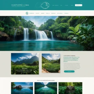 Health and wellness website theme