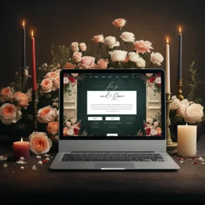 Wedding Website Theme for Planners